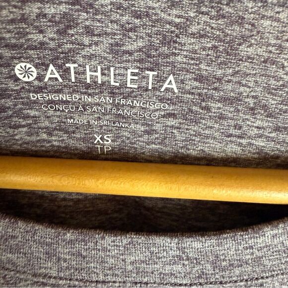 Athleta Uptempo Long Sleeve Top Size XS Runs Big Soft Active Lounge Pink Outdoor - Picture 2 of 4